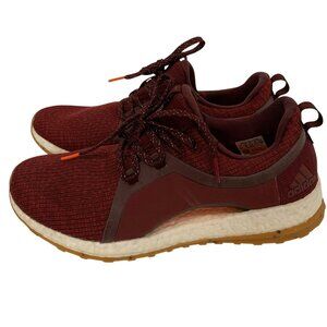 Adidas Womens Pureboost X ATR Shoes Maroon Running Training Sneakers Size 9.5